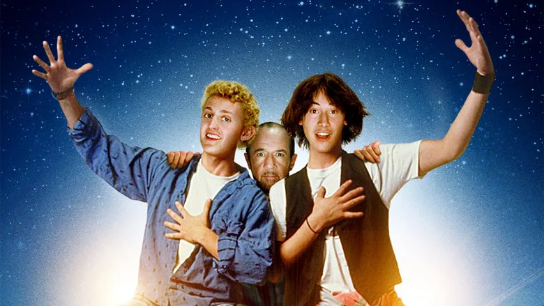 Bill & Ted's Excellent Adventure poster