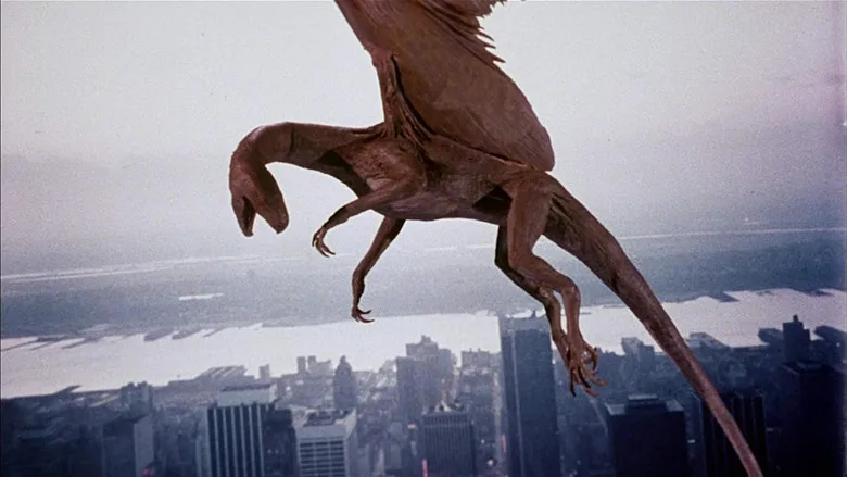 Q: The Winged Serpent TMDB poster or backdrop