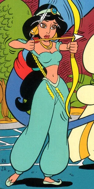 Princess Jasmine comic character