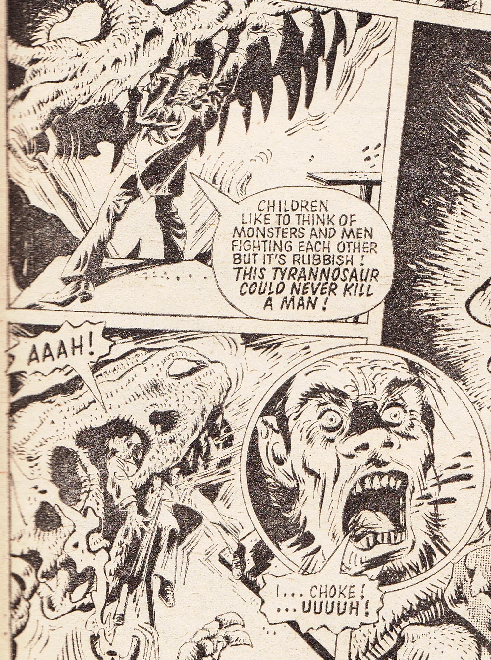 Professor Gizzard comic character