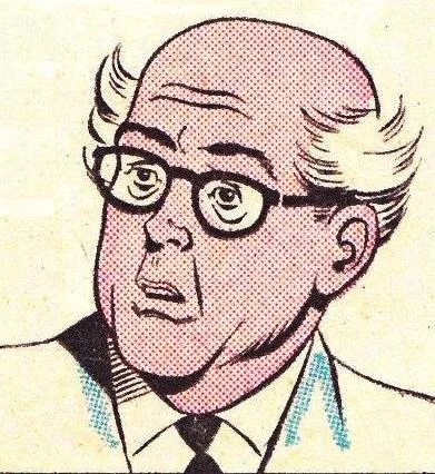 Professor Potter comic character