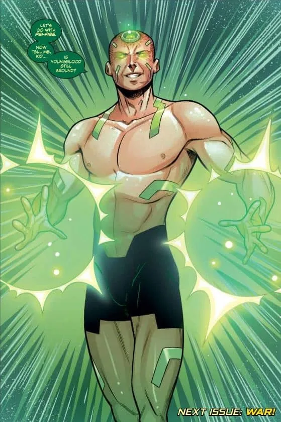 Psi-Fire comic character