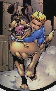 Puppy comic character