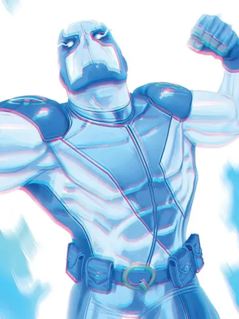 Quantum comic character
