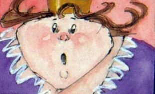 Queen Dibbich comic character