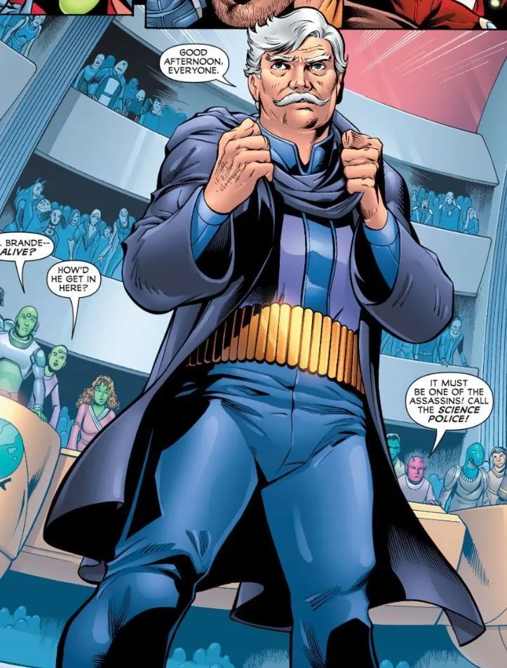 R.J. Brande comic character