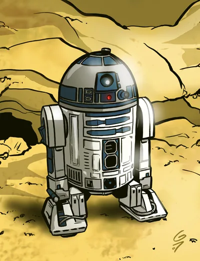 R2-D2 comic character