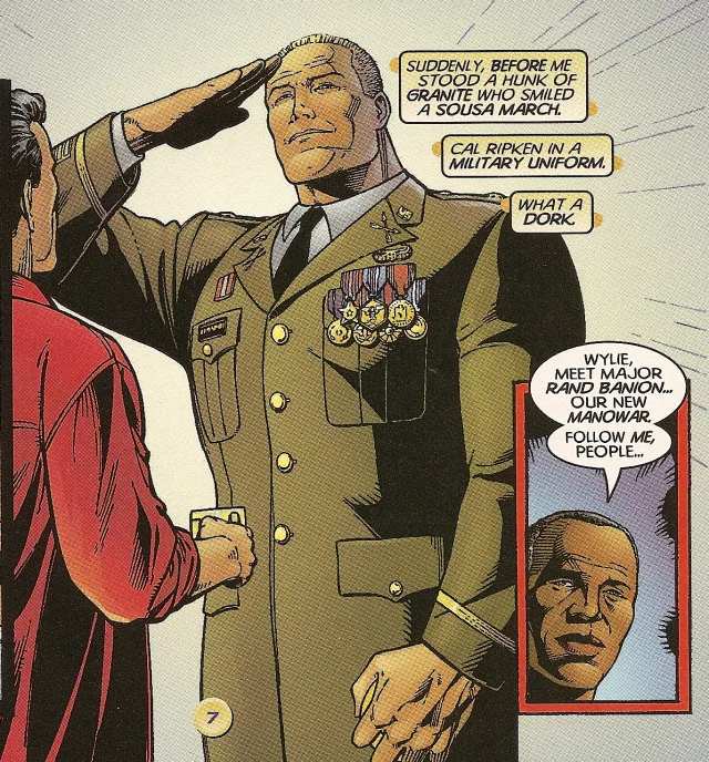 Rand Banion comic character