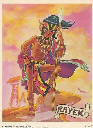 Rayek comic character