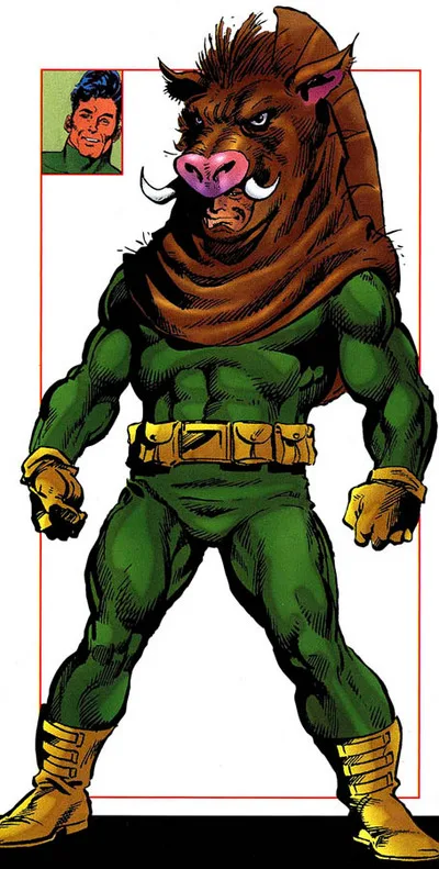 Razorback comic character