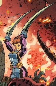 Razorsharp comic character