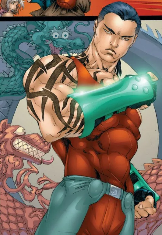 Red Lotus comic character