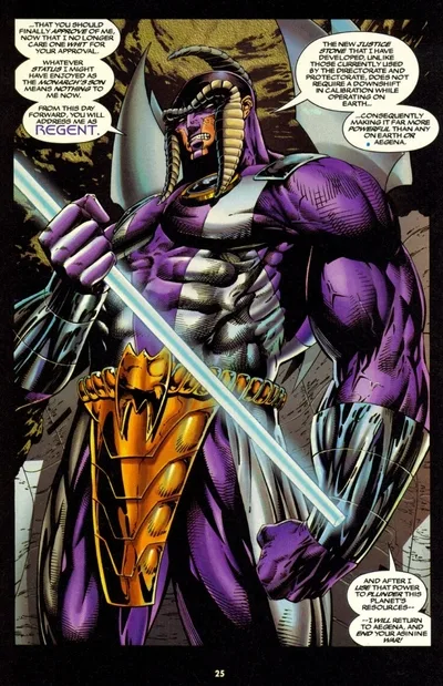 Regent comic character
