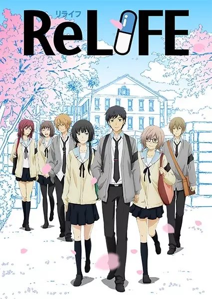 ReLIFE anime artwork