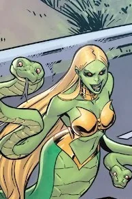 Reptilla comic character