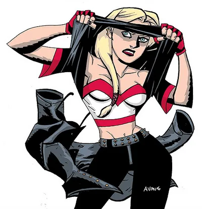 Retro Girl comic character