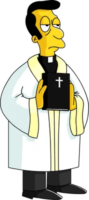 Reverend Lovejoy comic character