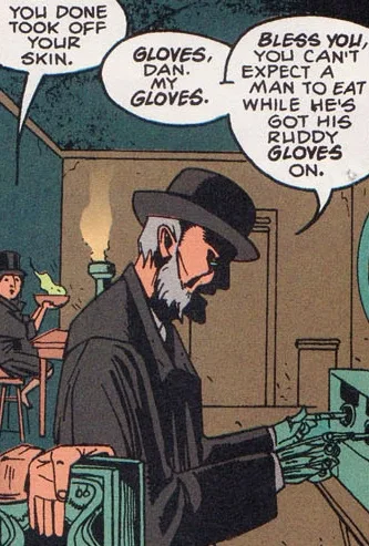 Reverend Slaggingham comic character