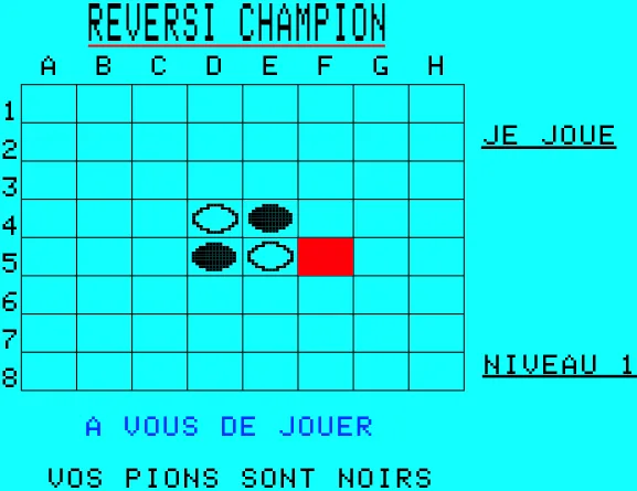 Reversi Champion