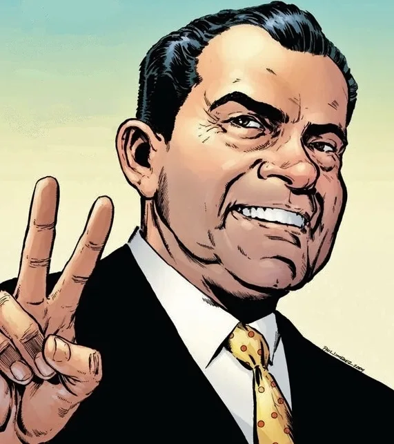 Richard Nixon comic character