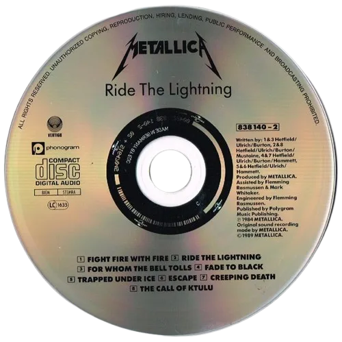 Ride the Lightning