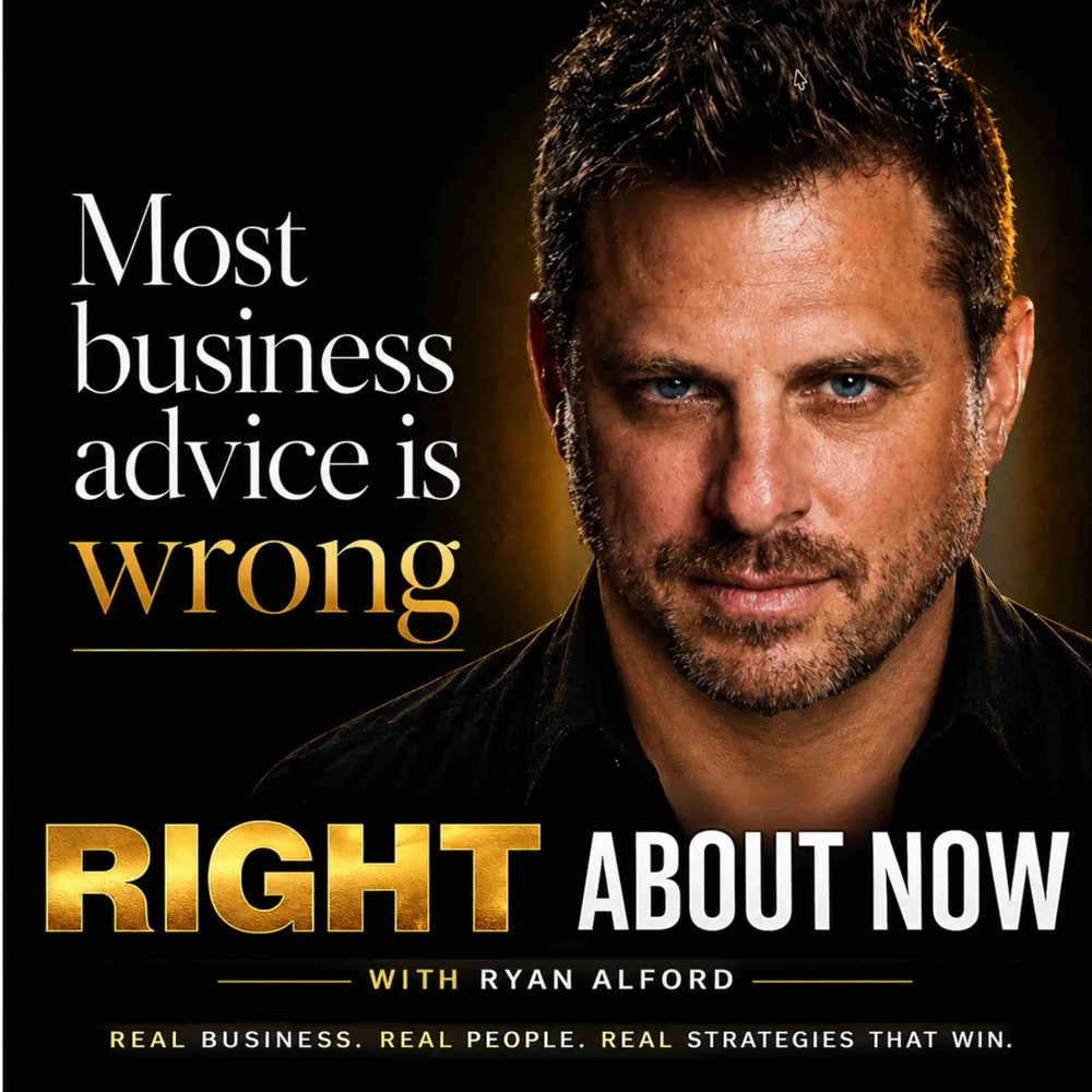 Right About Now - Legendary Business Advice podcast cover art