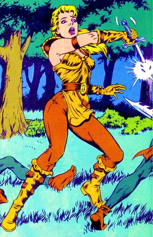 Riva Silvercrown comic character