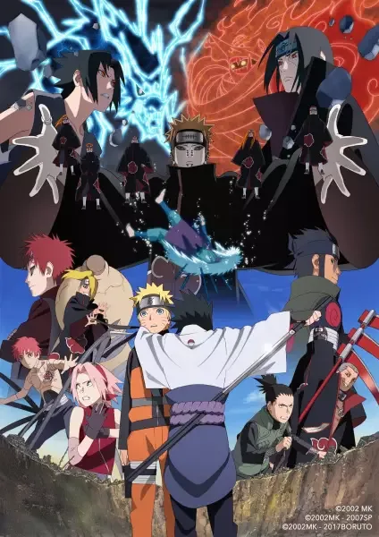 Road of Naruto anime artwork