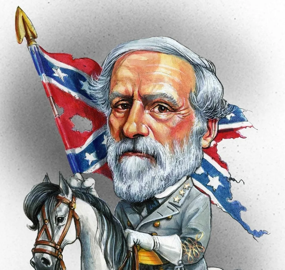Robert E. Lee comic character