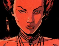 Rosacarnis comic character