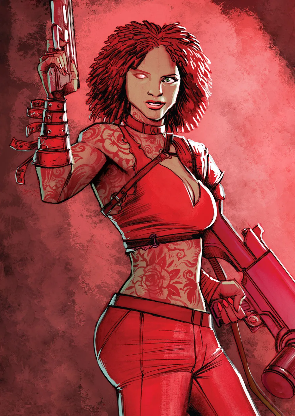 Rose Tattoo comic character
