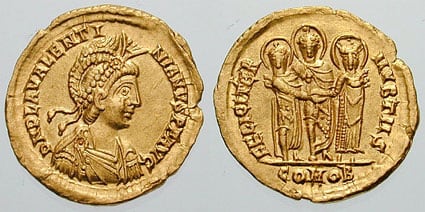 Valentinian III reference image