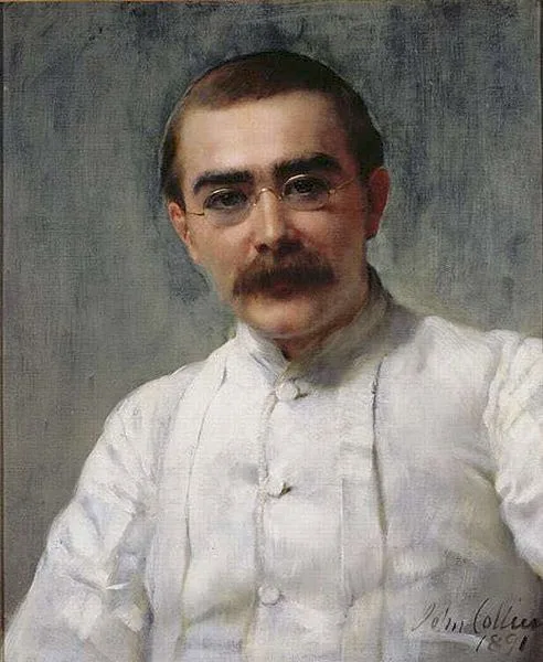 Rudyard Kipling comic character