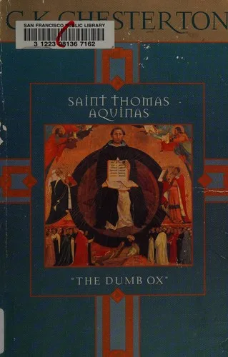 Saint Thomas Aquinas book cover