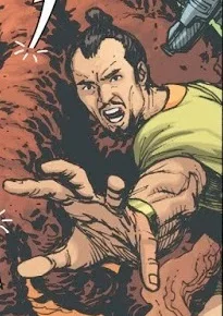 Samurai comic character