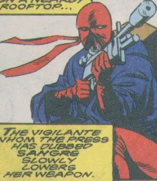 Sangre comic character