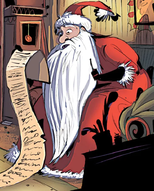 Santa Claus comic character