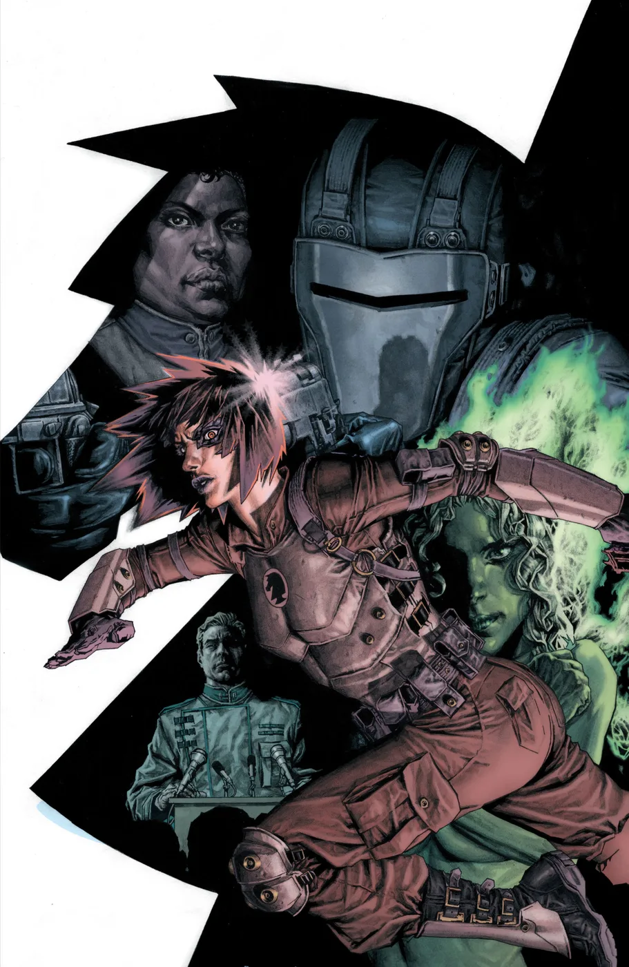 Sasha Bordeaux comic character