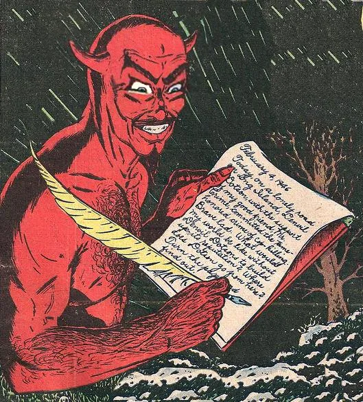 Satan comic character