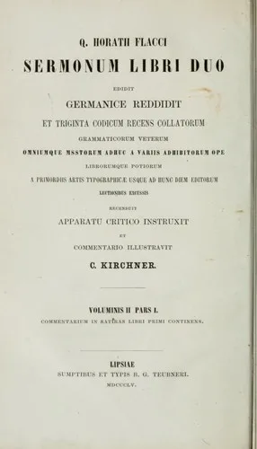 Satirae book cover