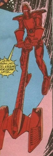 Scarlet Skier comic character