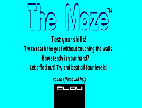 Scary Maze Game