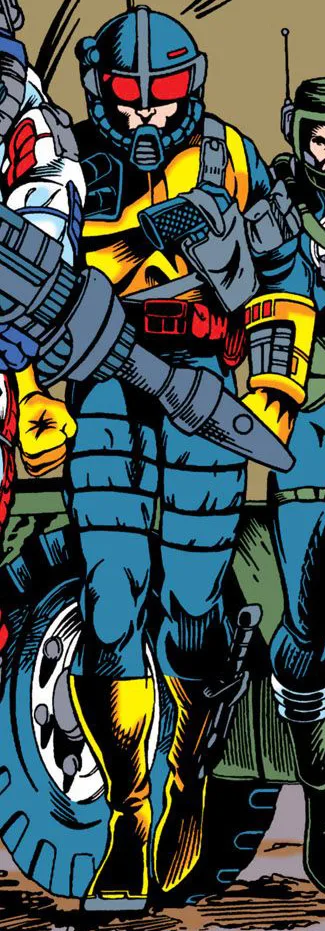 Sci-Fi comic character