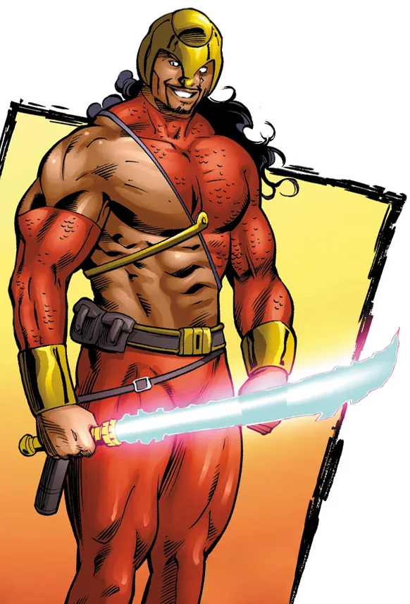 Scimitar comic character