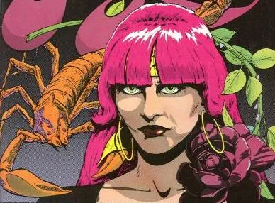 Scorpio Rose comic character
