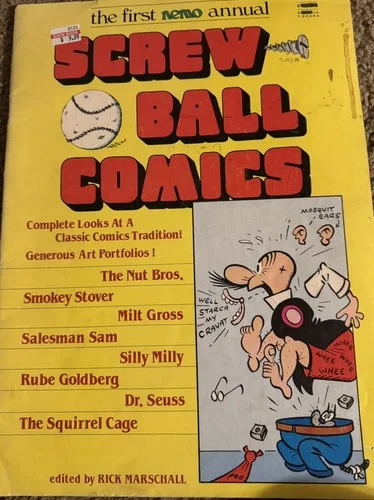Screwball comics book cover
