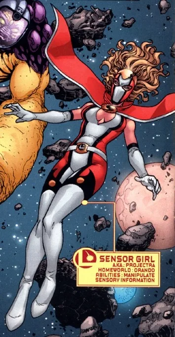 Sensor Girl comic character