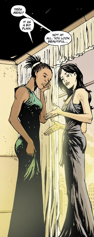 Sera Lwanga comic character