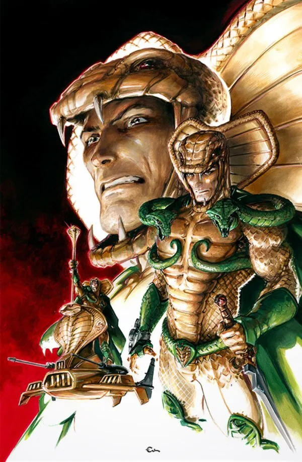 Serpentor comic character
