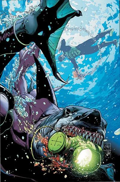 Shark comic character